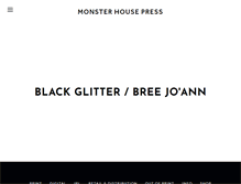 Tablet Screenshot of monsterhousepress.com